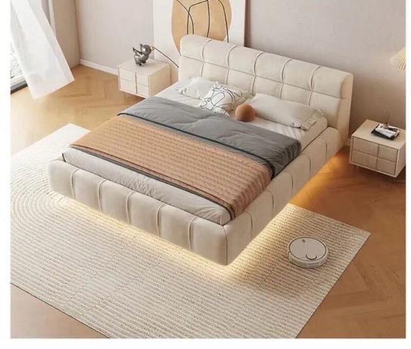 Modern Floating Bed
