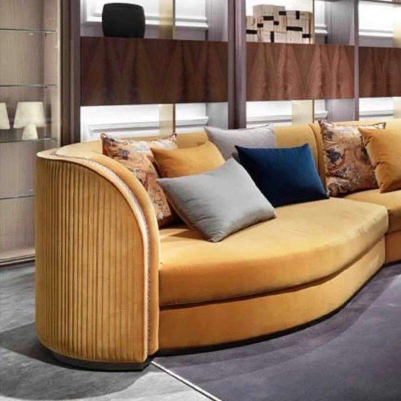 Designer Yellow Sofa